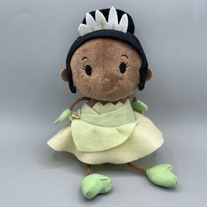 Hallmark Disney Tiana Princess Frog Plush 9" Rope Arms Legs Collectable